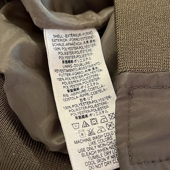 Free people army green bomber jacket Sz XS - Picture 13 of 14